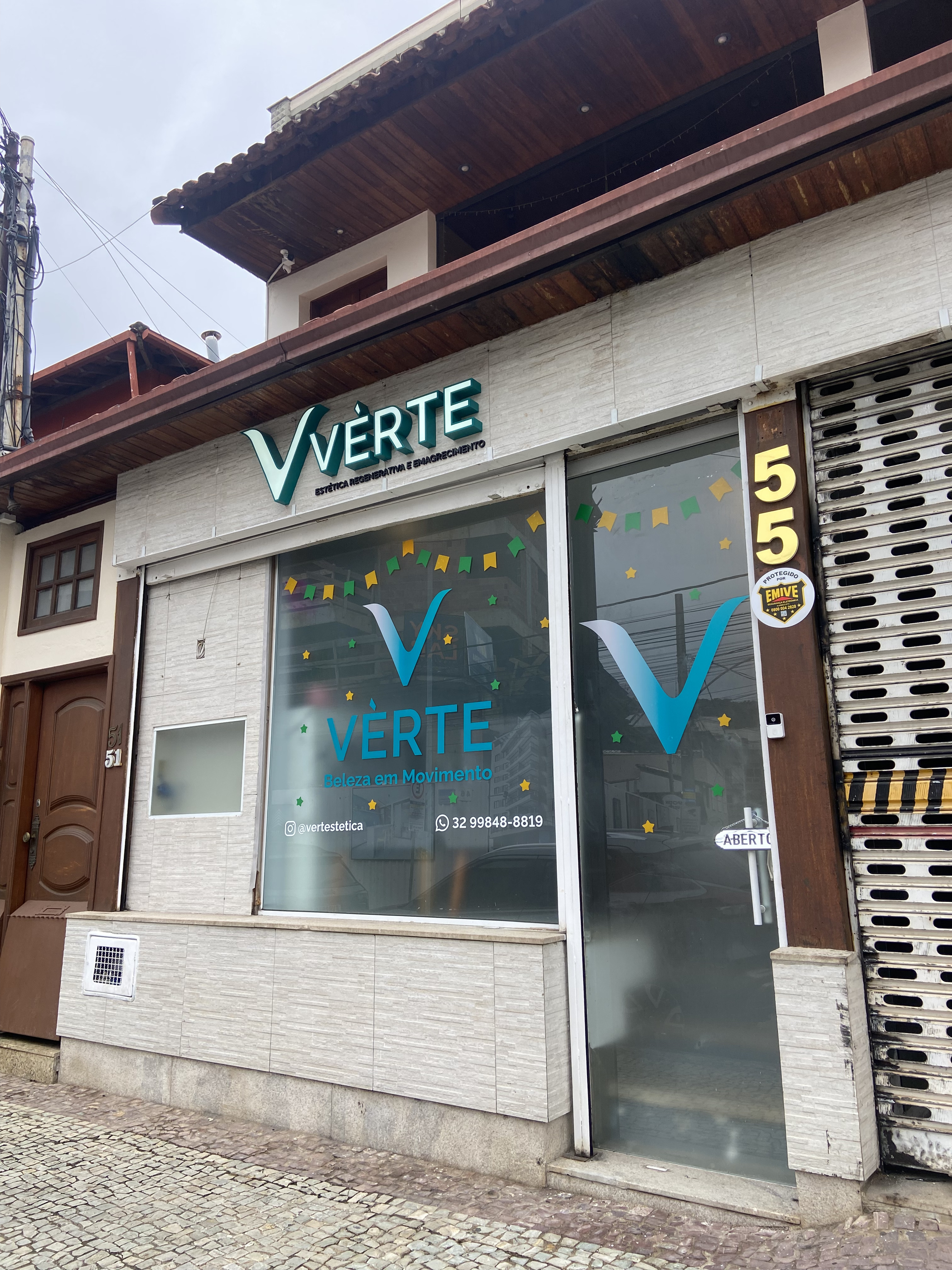 Fachada da Clínica Vèrte