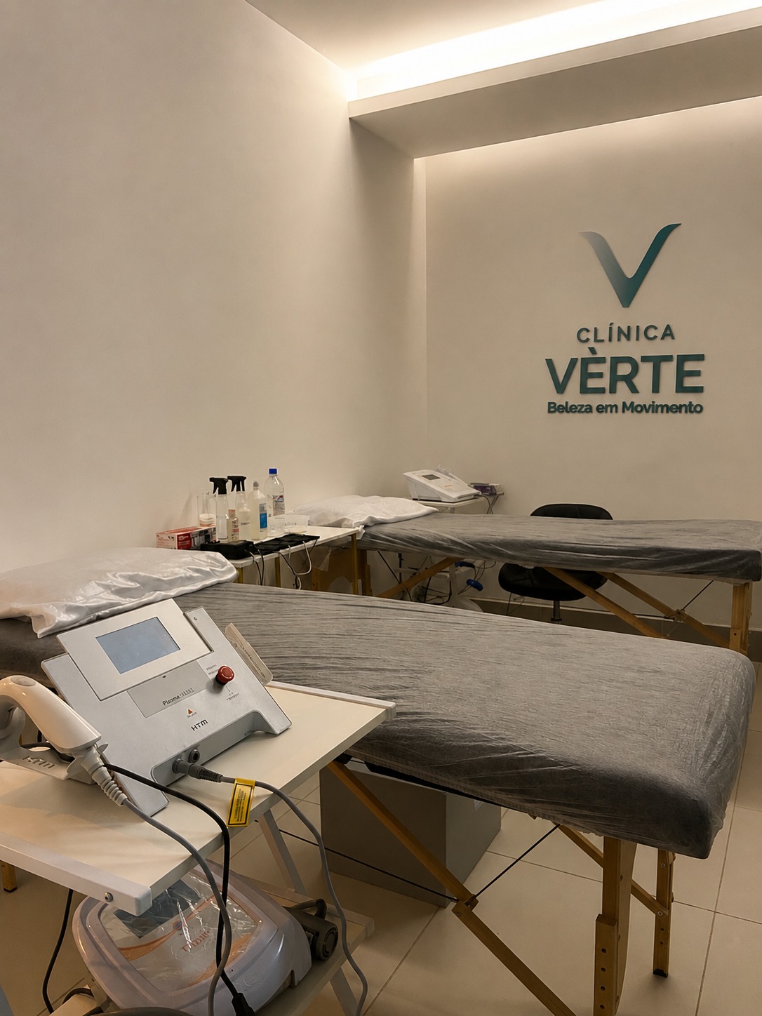 Sala de atendimento da Clínica Vèrte